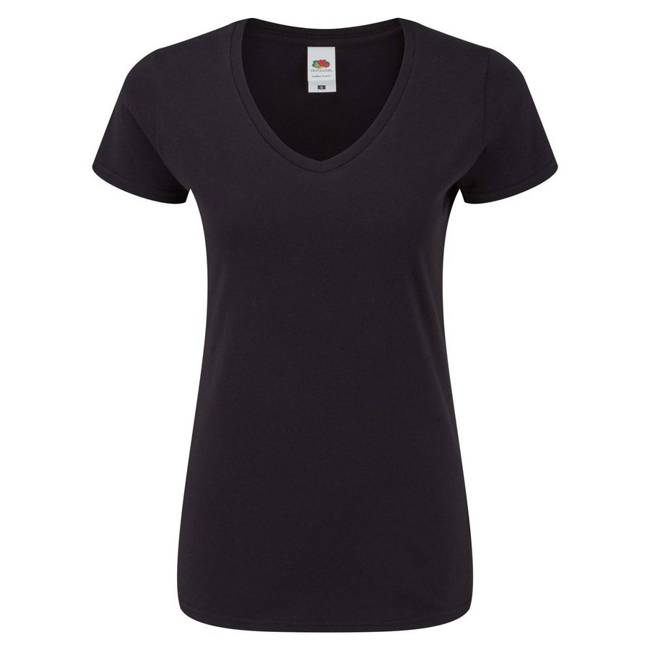 Koszulka damska ICONIC V-NECK - Fruit of the Loom