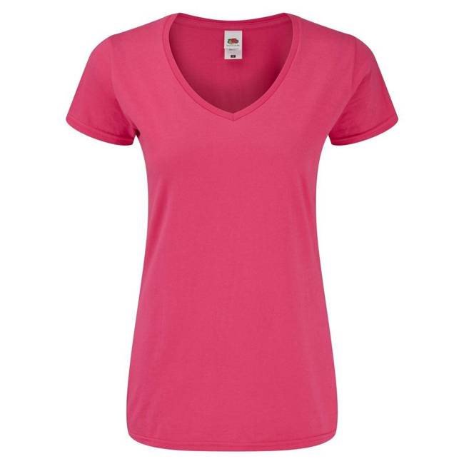 Koszulka damska ICONIC V-NECK - Fruit of the Loom