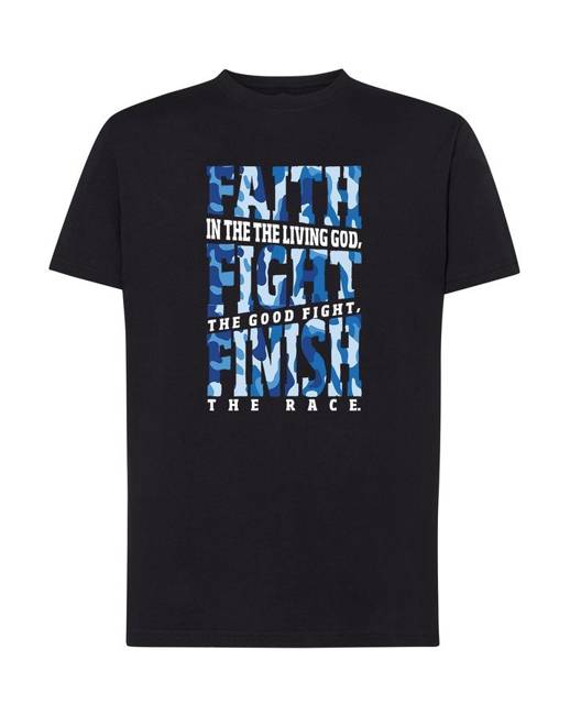 Koszulka męska FAITH IN GOD t-shirt RELIGIJNY