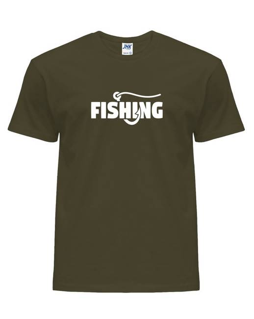 Koszulka męska FISHING t-shirt wędkarstwo