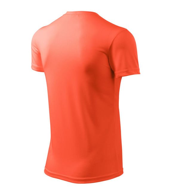 Koszulka męska Fantasy w kolorze neonowy pomarańczowy - MALFINI
