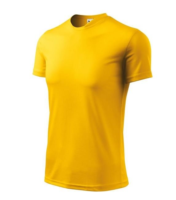 Koszulka męska Fantasy w kolorze żółtym - MALFINI
