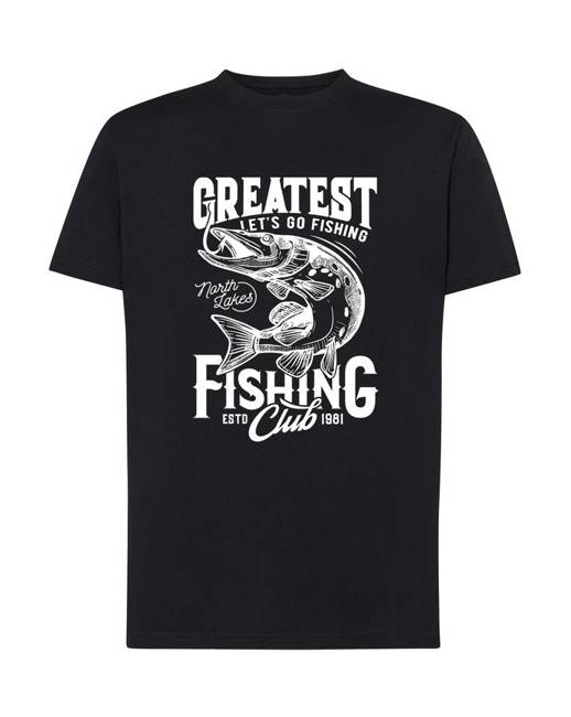 Koszulka męska GREATEST FISHING CLUB t-shirt 