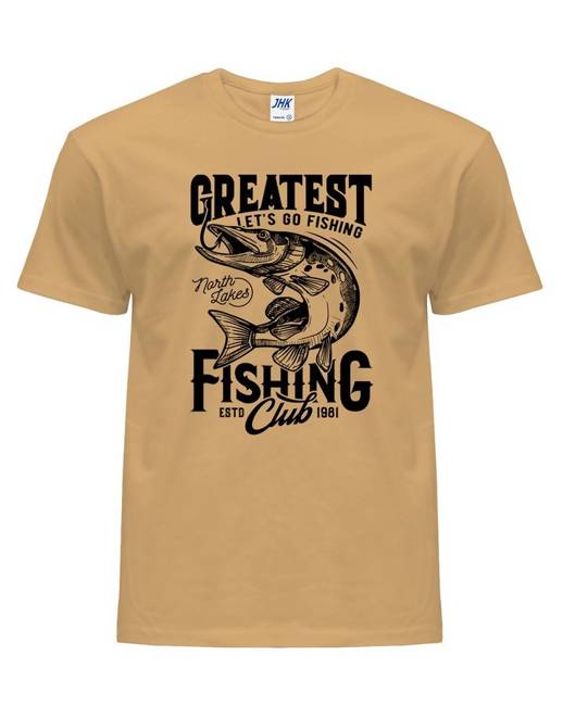 Koszulka męska GREATEST FISHING CLUB t-shirt 