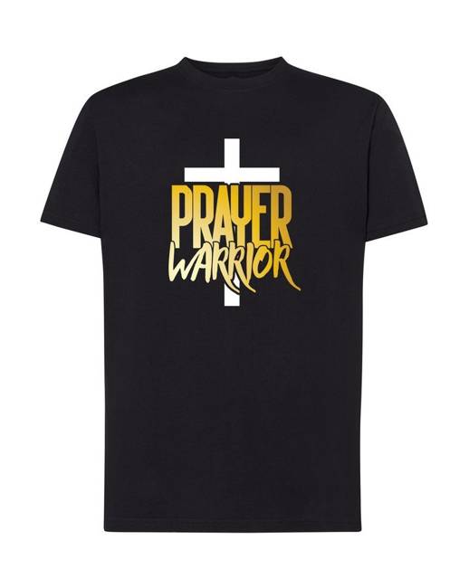 Koszulka męska PRAYER WARRIOR t-shirt WIARA