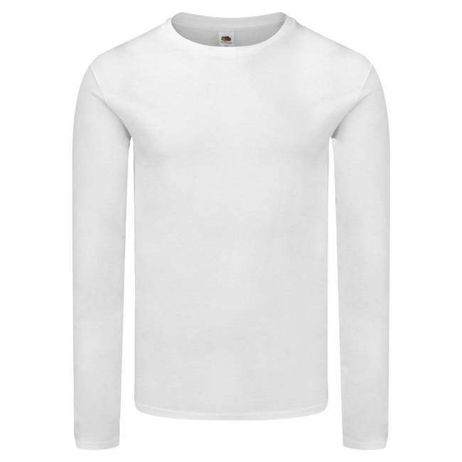 Koszulka męska z długim rękawem |  FRUIT OF THE LOOM Iconic Long Sleeve