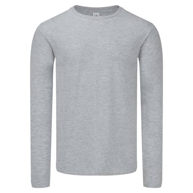 Koszulka męska z długim rękawem |  FRUIT OF THE LOOM Iconic Long Sleeve