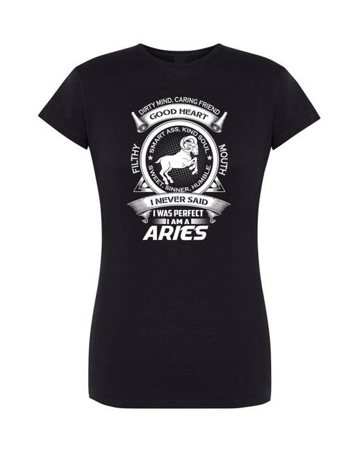 T-shirt damski ZNAKI ZODIAKU - ARIES