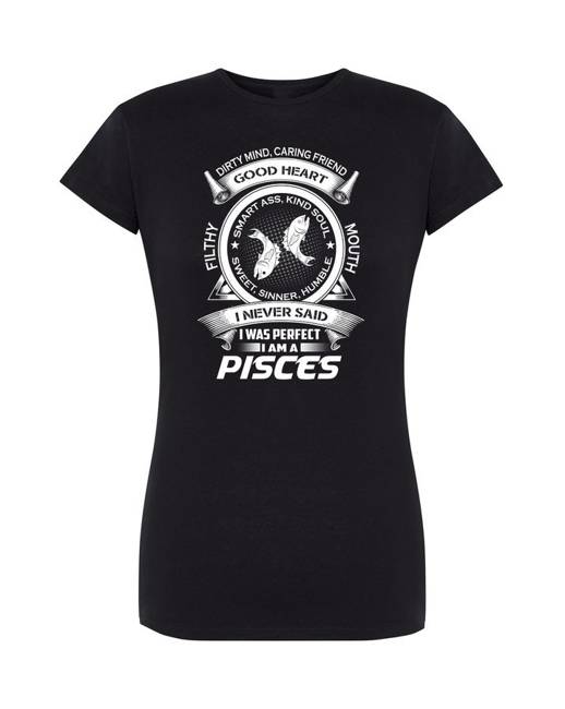 T-shirt damski ZNAKI ZODIAKU - PISCES