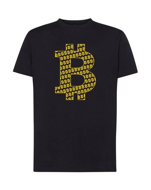 T-shirt męski BITCOIN koszulka kryptowaluty 