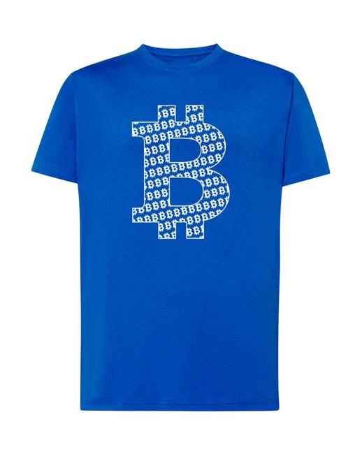 T-shirt męski BITCOIN koszulka kryptowaluty 