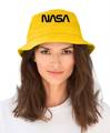 BAWEŁNIANY kapelusik NASA bucket hat KAPELUSZ żółty