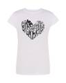 Koszulka damska HEART LOVE prezent na Walentynki