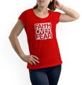 Koszulka męska FAITH OVER FEAR t-shirt wiara